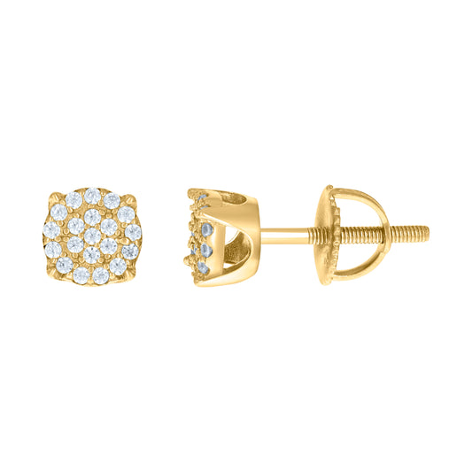 925 Sterling Silver Cz Earrings