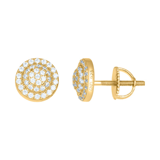 925 Sterling Silver Cz Earrings
