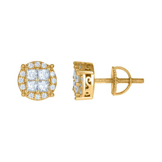 925 Sterling Silver Cz Earrings
