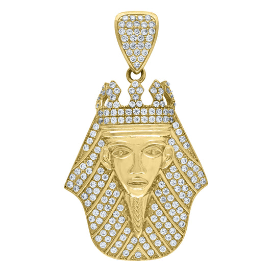 10Kt Gold Cz Pendant
