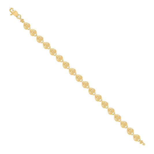 10Kt Gold 8" Bracelet