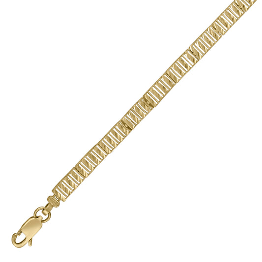 10Kt Gold Bracelet 8"