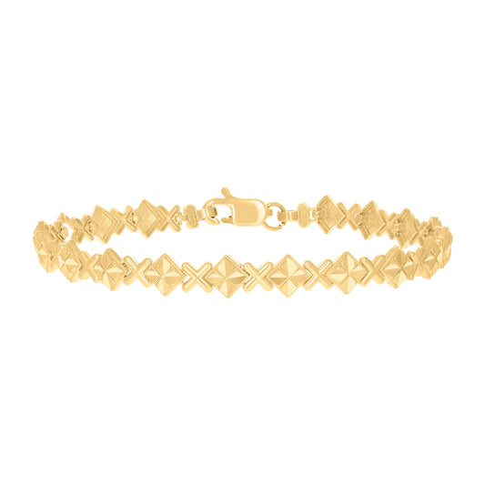 10Kt Gold 7" Bracelet