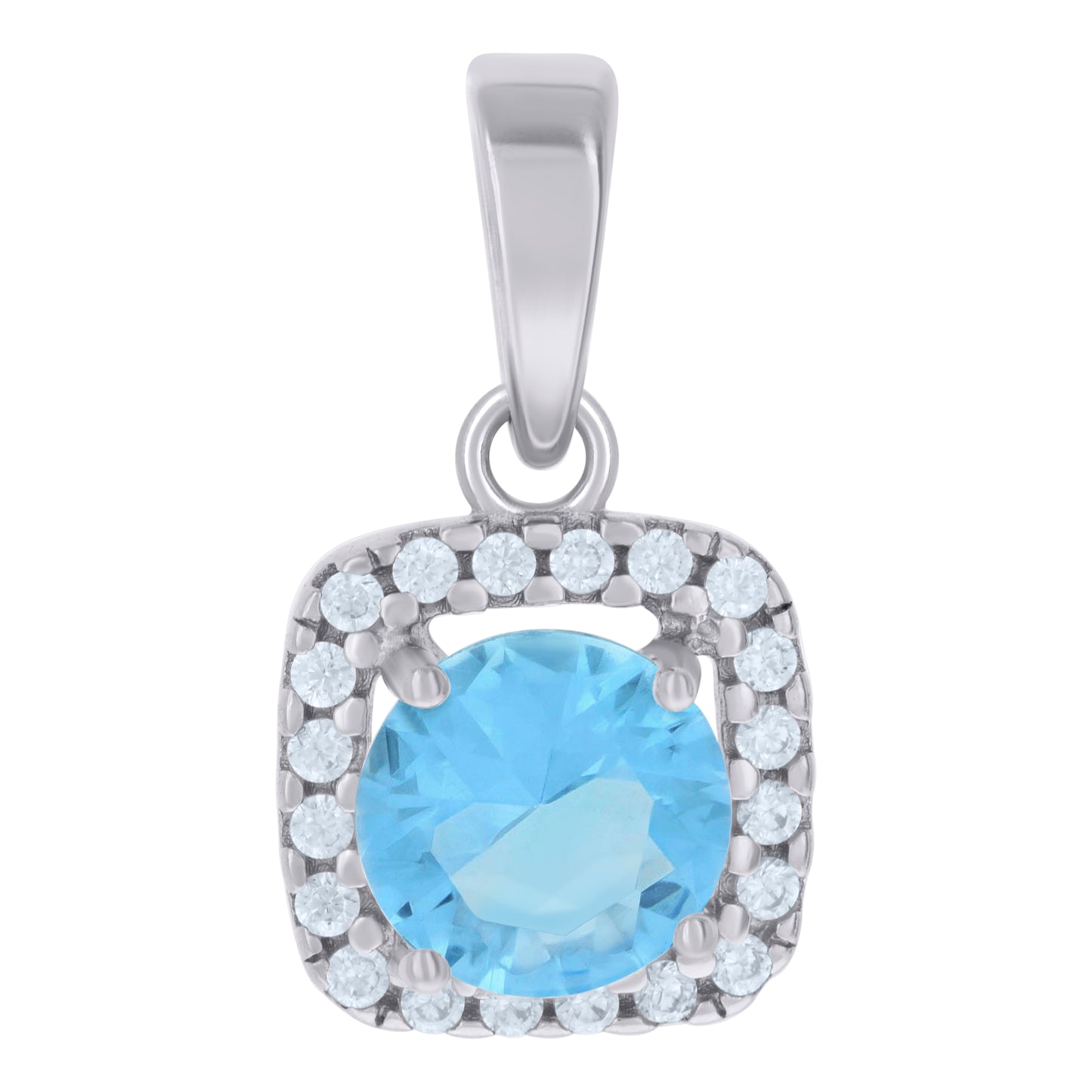 925 Sterling Silver Cz Pendant