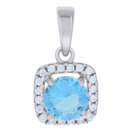 925 Sterling Silver Cz Pendant
