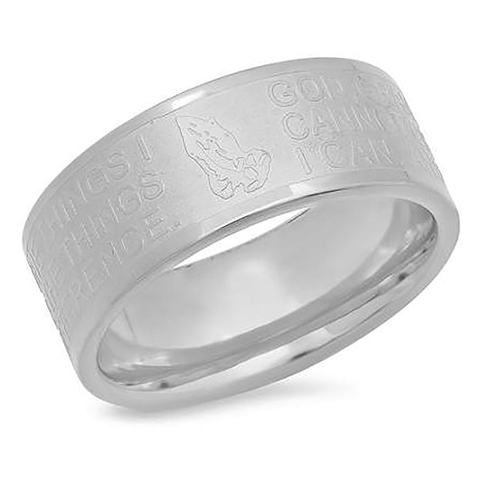 Stailess Steel Ring Sz 9