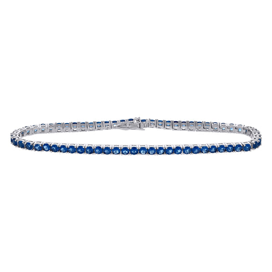 925-Silver 3mm-8" Bracelet