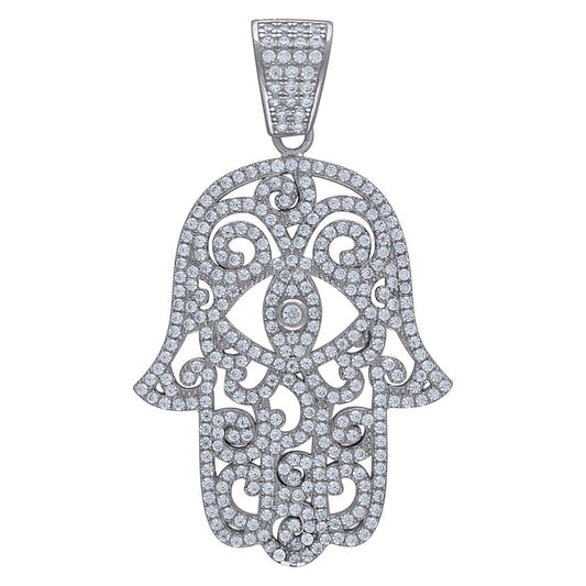 925 Sterling Silver Cz Pendant