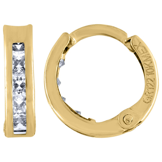 10Kt Gold Hoop Earrings