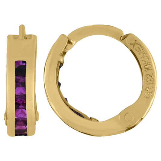 10Kt Gold Hoop Earrings