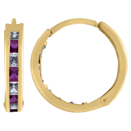 10Kt Gold Hoop Earrings
