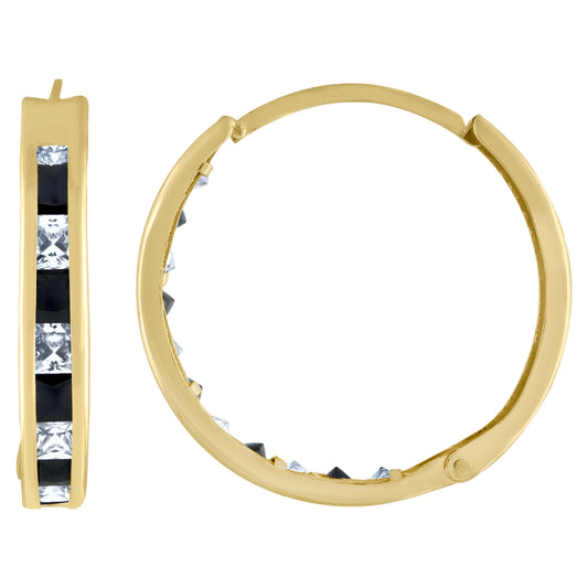 10Kt Gold Hoop Earrings