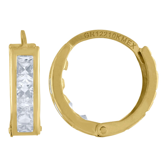 10Kt Gold Hoop Earrings