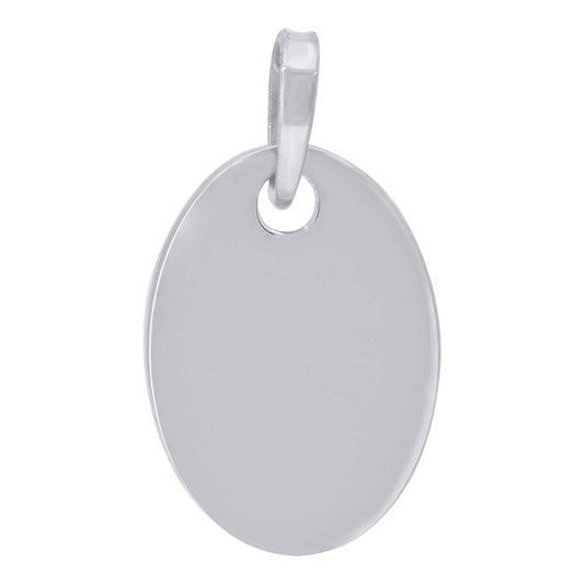 925-Silver Oval Pendant