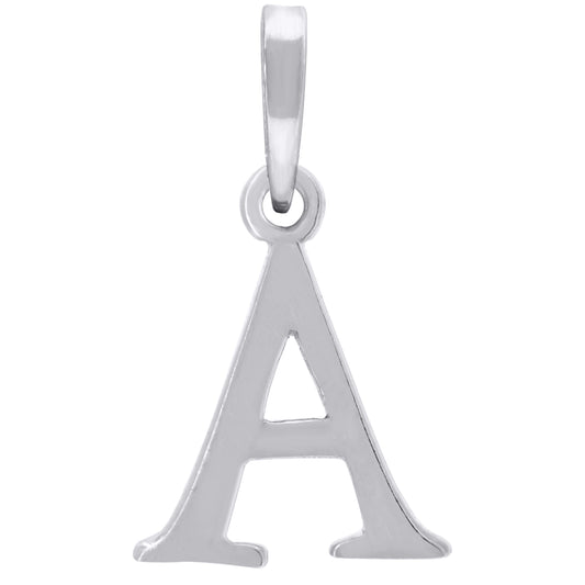 925-Silver Intial "A" Pendant
