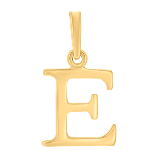 925-Silver Intial "E" Pendant