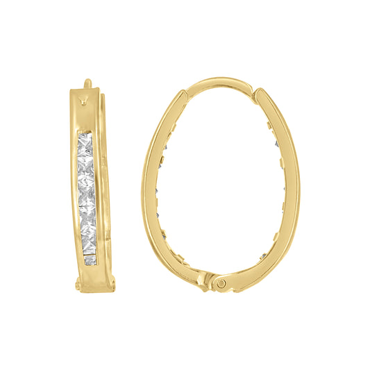 10Kt Gold Hoop Earrings