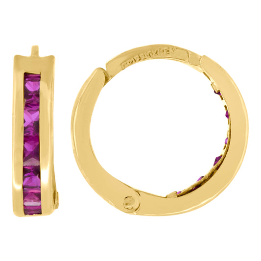 10Kt Gold Hoop Earrings