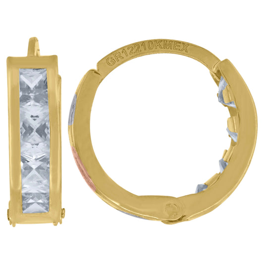 10Kt Gold Hoop Earrings