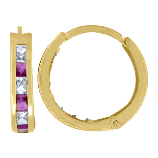 10Kt Gold Hoop Earrings