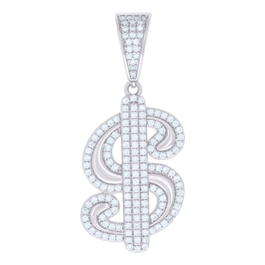 925 Sterling Silver Cz Pendant