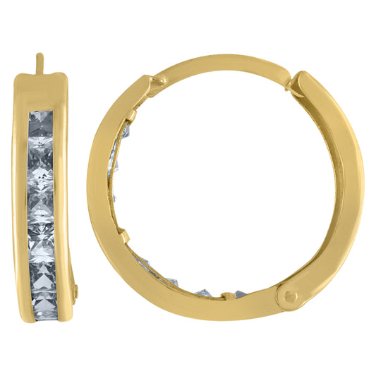 14Kt Hoop Earrings