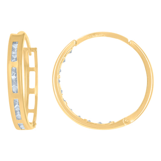 14Kt Hoop Earrings