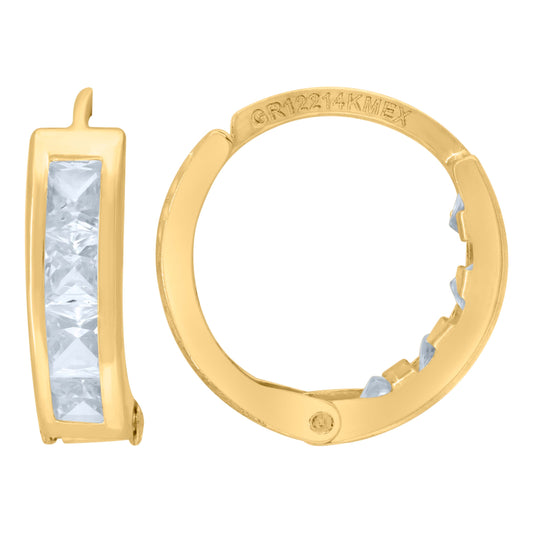 14Kt Hoop Earrings