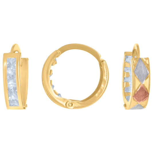 14Kt Hoop Earrings