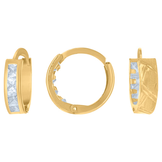 14Kt Hoop Earrings