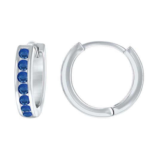 925 Sterling Silver & Cz Earring