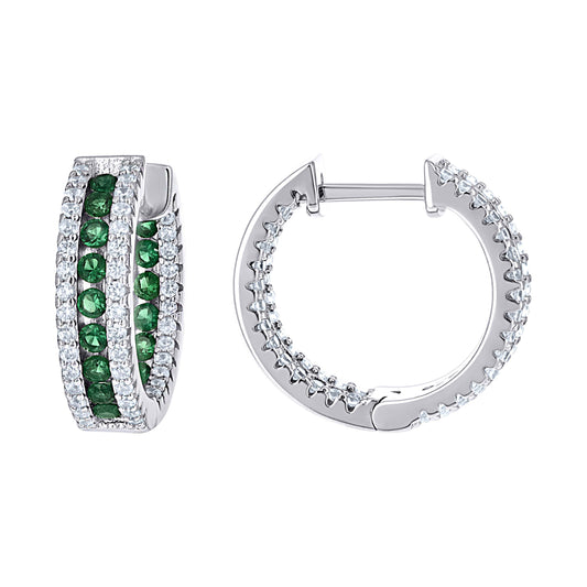 925 Sterling Silver Cz Earrings