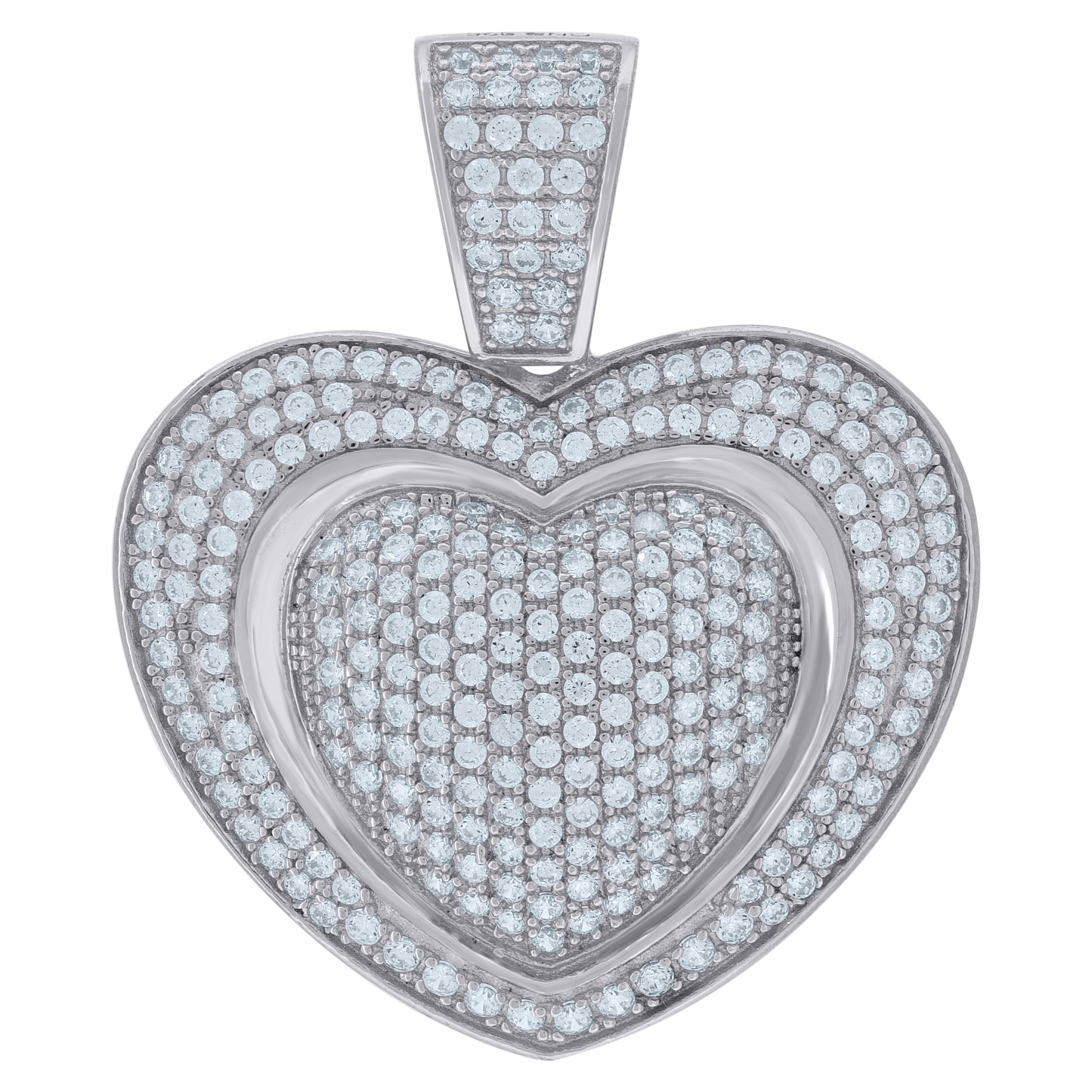 925 Sterling Silver Cz Pendant