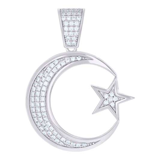 925 Sterling Silver Cz Pendant
