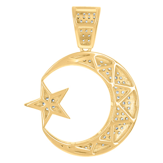 925 Sterling Silver Cz Pendant