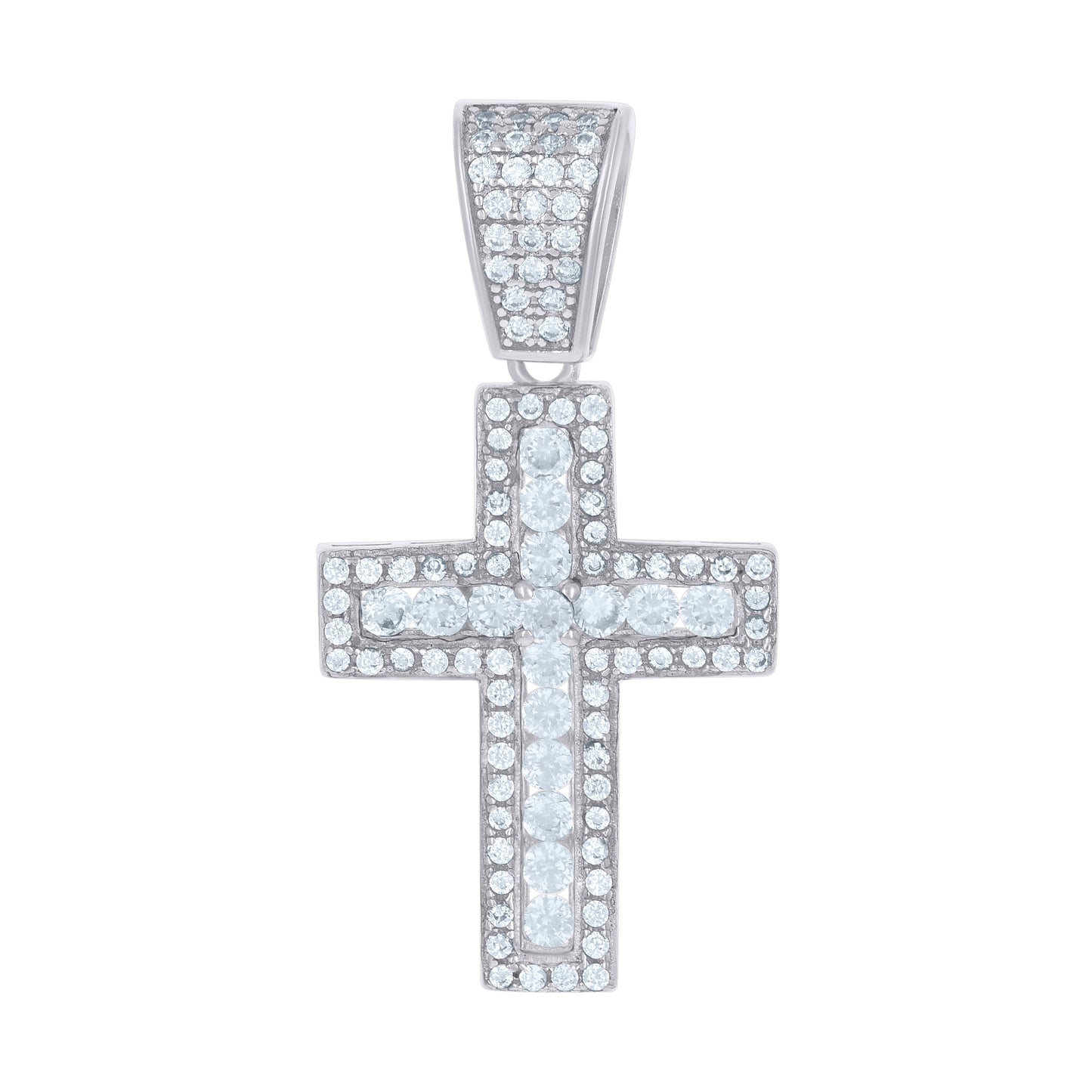 925 Sterling Silver Cz Pendant