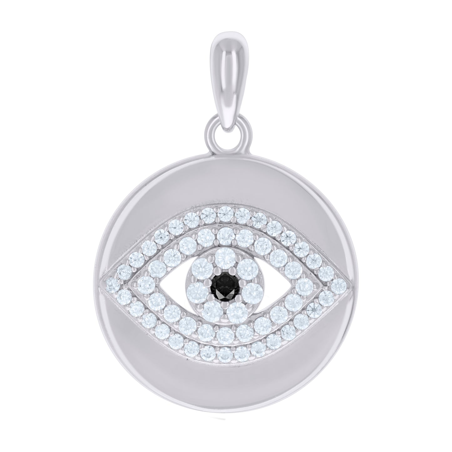 925 Sterling Silver Cz Pendant