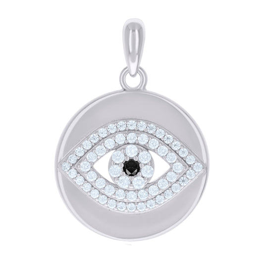 925 Sterling Silver Cz Pendant
