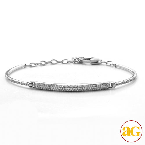 14KW 1.05CTW DIAMOND DOUBLE HINGED ADJUSTABLE