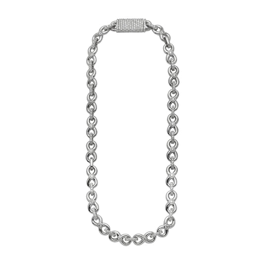 10KW 16.10CTW DIAMOND INFINITY HERMES NECKLACE