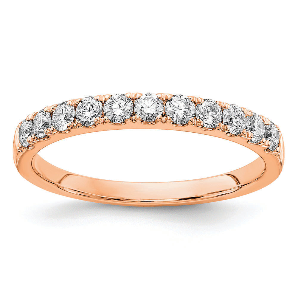 14kr TRUE ORIGIN Lab Grown Diamond VS+ F+ 1/2ct Wedding Band