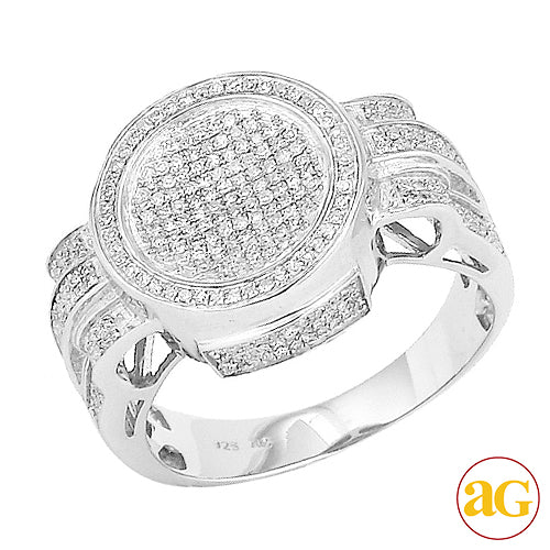 10KW 0.75CTW DIAMOND FANCY MENS RING