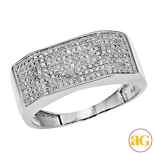 10KW 0.50CTW DIAMOND MENS RING