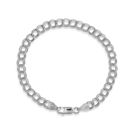 Sterling Silver, 5mm Chain Link Anklet